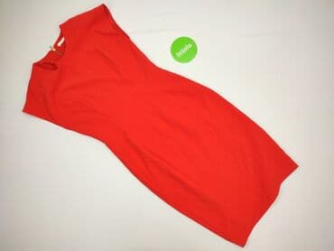 czerwona ołówkowa sukienki wieczorowa elegancka: CAMAIEU, Sukienka damska, rozmiar S — 2