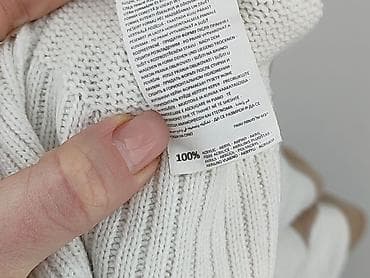 szafirowy sweter: Sisley, Sweter damski, rozmiar M — 5