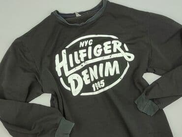 tommy hilfiger t shirty czarne: Hilfiger Denim, Bluza damska
, rozmiar L — 1