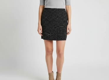 spódnice w groszki stradivarius: H&M, Spódnica damska, rozmiar L — 6