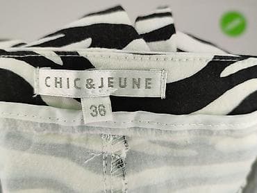 kurtka dzik: Zebra, Spodnie materiałowe damskie, rozmiar S — 4