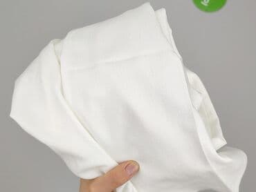 białe spodnie na wesele: Spodnie materiałowe damskie, rozmiar L — 4