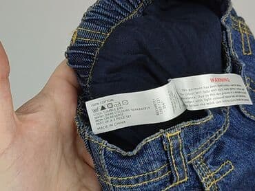 джинсова куртка: Denim pants, 3-6 months, condition - Perfect — 5