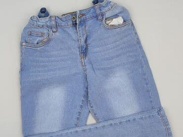 sunbird jeans: Spodnie jeansowe, Fox&Bunny, 10 lat, 140, stan - Idealny — 1