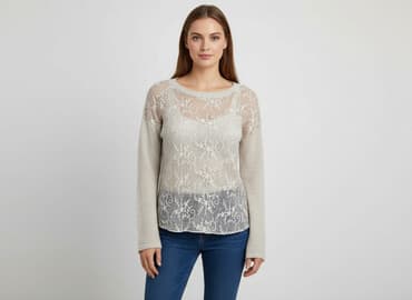 sandały wiązane na łydce ccc: Sweter damski, rozmiar S — 6