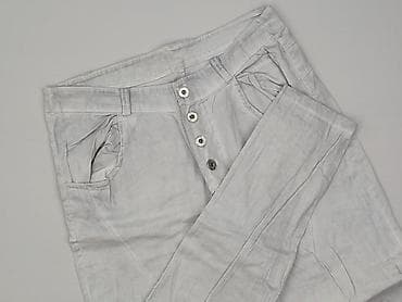 goodmove ubrania: Soft Grey, Spodnie materiałowe damskie, rozmiar M — 1