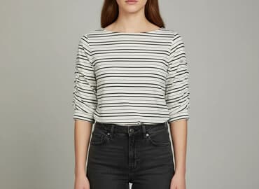 bluza w paski h m: H&M, Bluzka damska, rozmiar M — 1