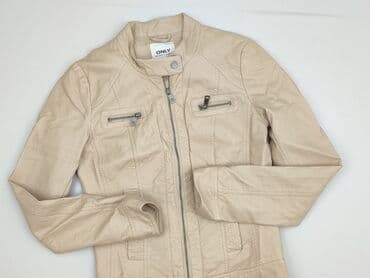 kurtki monarii: ONLY, Kurtka skórzana damska, rozmiar XS — 1