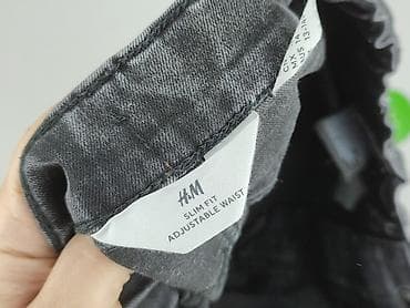 polo hm: Spodnie jeansowe, H&M, 14 lat, 158/164, stan - Bardzo dobry — 4