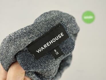 srebrne sukienki na imprezę: Warehouse, Жіноча блуза, розмір S — 4