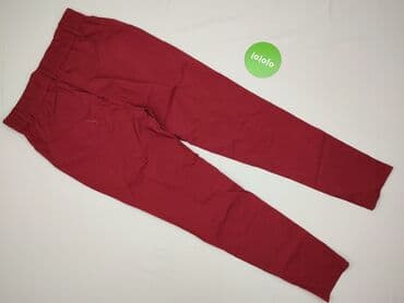 materiałowe spodnie z wysokim stanem lata 80: Spodnie materiałowe damskie, rozmiar L — 4