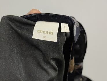 aksamitne sukienki: Cream, Sukienka damska, rozmiar L — 4