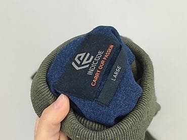 sweter tommy jeans: INDICODE JEANS, Golf dla mężczyzn, rozmiar L — 5