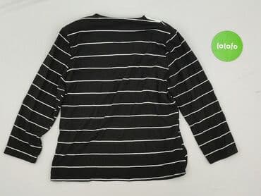 biała bluzka w czarne paski: Women's blouse, size S — 4