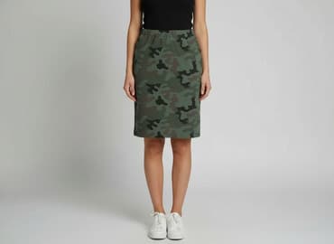 spodnie moro cargo bershka: Spódnica damska, rozmiar S — 6