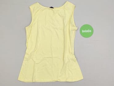 bluzka żółta w czarne paski: Greenpoint, Top damski, rozmiar M — 2