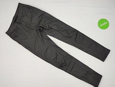 cheap black: Denim, Spodnie materiałowe damskie, rozmiar S — 2