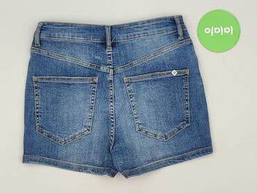 spodenki jeansowe z wysokim stanem pull and bear: Denim, Szorty damskie, rozmiar L — 3