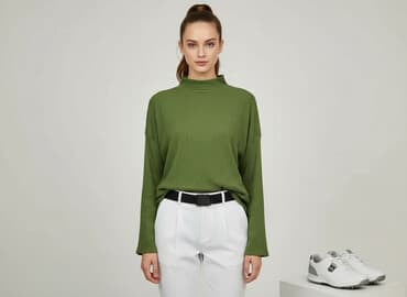 koszulka z numerem h m: H&M Divided, Golf damski, rozmiar S — 11