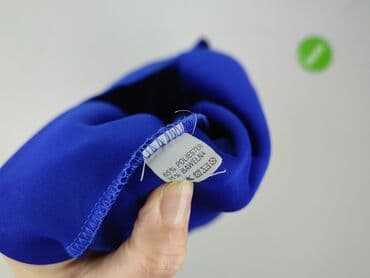 błękitna sukienka wieczorowa: Tunika damska, rozmiar S — 4