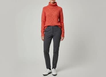 sweter z angory: Golf damski, rozmiar S — 7