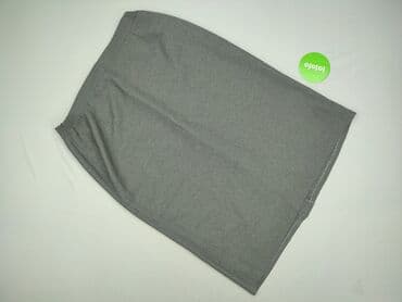 plisowane spódnice szara: Spódnica damska, rozmiar 4XL — 2