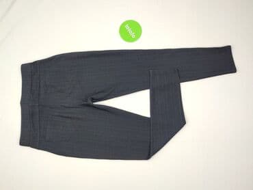 legginsy woskowane wysoki stan: Material trousers for women, size S (EU 36) — 3