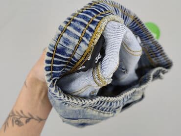 sinsay spodnie czarne z wysokim stanem: Shorts for men — 4