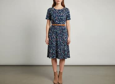 emoi sklep sukienki granat na wesele: Sukienka damska, rozmiar M — 6