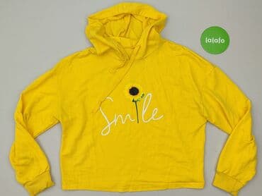 bluzy ze śmiesznym napisem: Smile, Bluza z kapturem damska, rozmiar M — 3