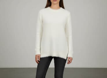 poliamid w swetrze: Sweter damski, rozmiar One size — 8