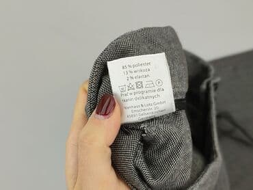 sukienka w pepitkę mohito: Spodnie materiałowe damskie, M — 6