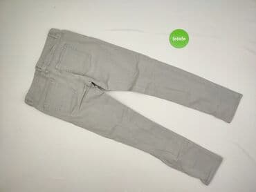 jeansy damskie podarte: H&M, Spodnie materiałowe damskie, rozmiar L — 3