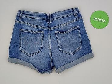 abat klapki: Denim, Szorty damskie, rozmiar M — 3