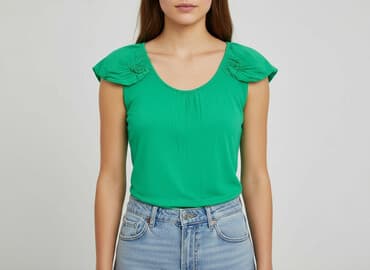 cropp bluzki z krótkim rękawem: Orsay, Bluzka damska, rozmiar L — 6