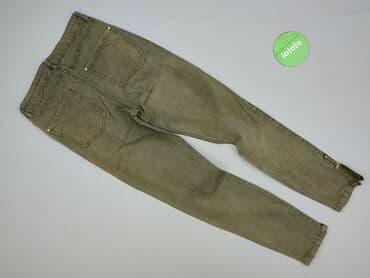 czarne krótkie spodenki sinsay: Jeansy damskie, rozmiar L — 3