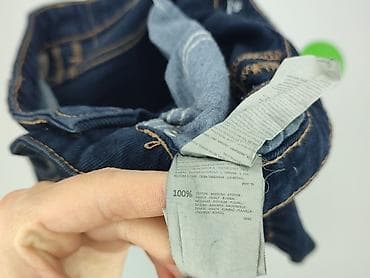 deichmann botki plaskie: Denim, Jeansy damskie, rozmiar S — 5