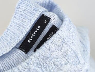 sweter piórkowy na drutach: Sweter damski, rozmiar M — 4