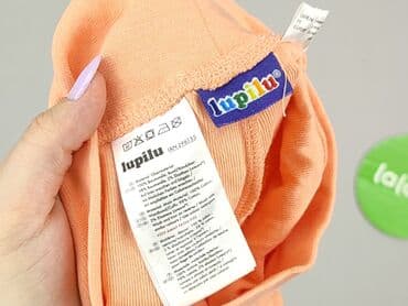 biale spodnie woskowane: Sweatpants, Lupilu, 3-6 months, condition - Very good — 4
