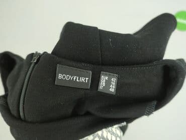 czarne rajstopy z wzorami: Bodyflirt, Sukienka damska, rozmiar XL — 4