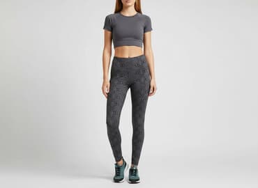 legginsy z wysokim stanem allegro: Legginsy Sportowe damskie, rozmiar S — 1