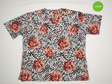 czarne bluzki boho: Bluzka damska, rozmiar 6XL — 2