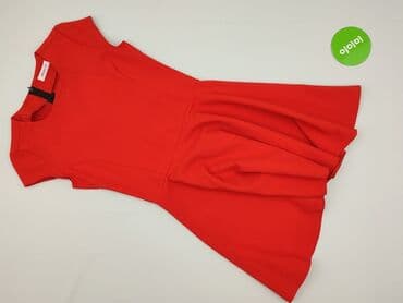 czerwone sukienki: Sukienka damska, XS — 2