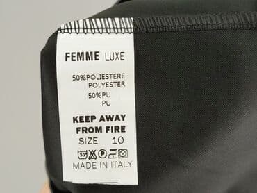 spódniczka z eko skóry czarne: Spódnica damska, rozmiar M — 6