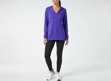 Bluzy z kapturem: Reebok, Bluza z kapturem damska, rozmiar S — 5