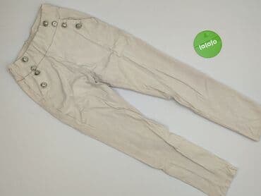Zanetti, Material trousers for women, size M (EU 38) — 2