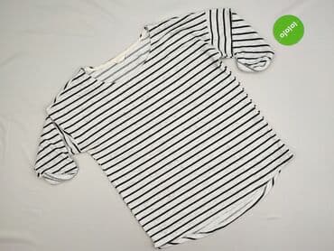 bluzki w paski z serduszkiem: Bluzka damska, rozmiar L — 2