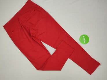 reserved czerwone spodnie: Spodnie materiałowe damskie, rozmiar M — 3