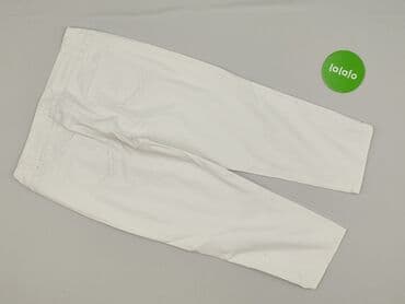 biale buty skarpetkowe: Spodnie 3/4 damskie, rozmiar S — 3