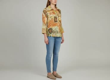 bluzki ludowe allegro: Bluzka damska, rozmiar M — 7